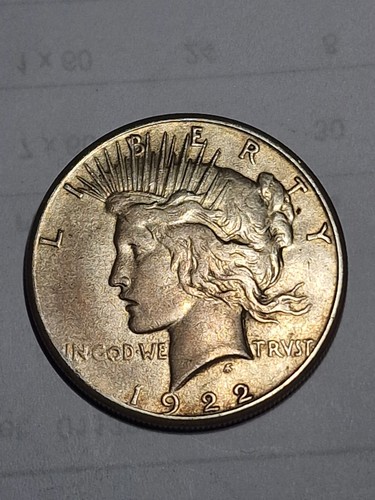 1922 liberty peace dollar - liberty,