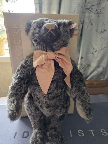 Steiff old black bear with - steiff,