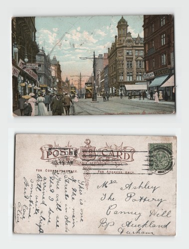 Postcard briggate leeds - postcard,