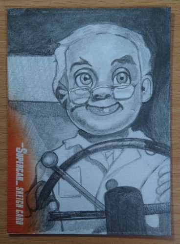Supercar sketch card - sketch,