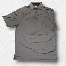 Footjoy Grey Golf Polo Mens