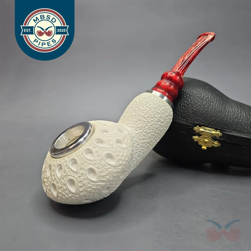 Mbsd meerschaum nickel mounted - meerschaum,