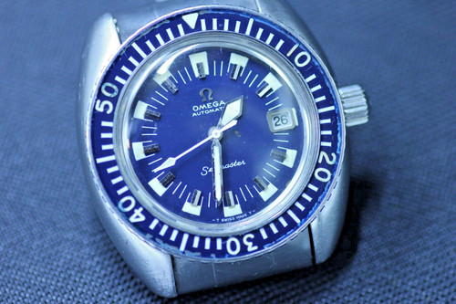 Omega seamaster deep blue - deep,