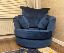 New Royal Blue Plush Fabric