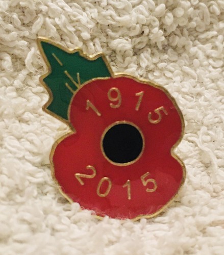 Remembrance pin badge ww1 - pin,