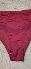 Satin Knickers Red Size XL  -