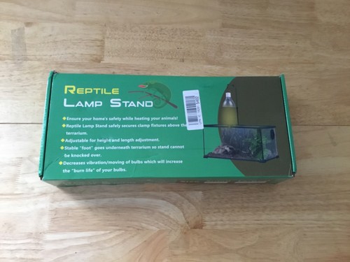 Reptile lamp stand - stand, black;