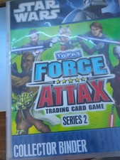 Star Wars Force Attack Series 2 Collector Binder Complete Set