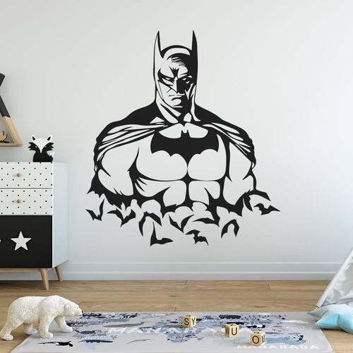 Batman with bats wall - batman,