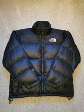 The North Face Nuptse 700 Down Puffer Jacket Mens M in Black Korean Nuptse Model