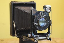 IBSOR DRP, G. Rodenstock, folding camera, Lens 135mm f/4.5 Trinar Anastigmat