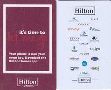 Hilton Hotels UK Guest Room Keycard type 2 (collectable item only) (147761)
