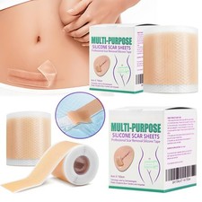 Collagen Scar Tape Scar Sheets Tape Roll Silicone Scar Tape For Delicate Skin UK