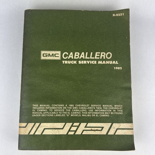 1982 gmc caballero - 1982, truck