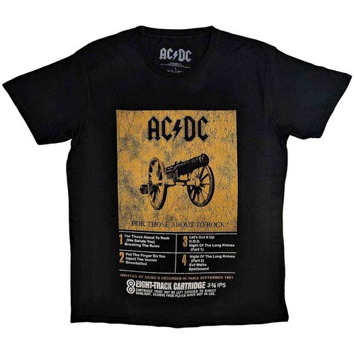 Track black t shirt - '8, track'