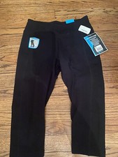 Women's Crop Leggings Size L marila magic neiman marcus NWT Yoga Athleisure