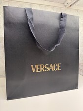 Versace 14"x13"x5" Empty Black