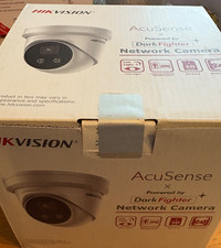 Hikvision DS-2CD2346G2-IU 4MP  2.8mm Digital IP Turret Camera - White -Brand new