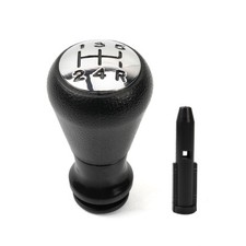 5 Speed Silver Gear Shift Knob