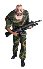 CORPORAL PUNISHMENT SOLDIER MENS INFATABLE ADULT FANCY DRESS HALLOWEEN COSTUME