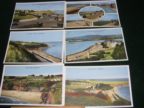 Vintage postcard exmouth - vintage,