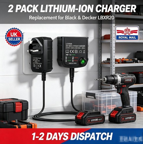 2pack charger lithium ion - 2pack,