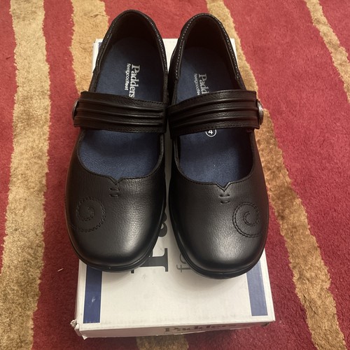 Ladies padders flat - ladies, leather