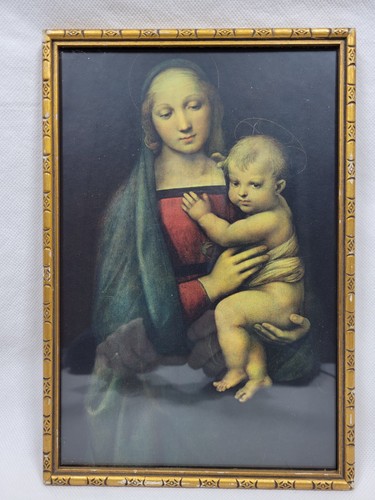 Old raphael print framed - raphael,