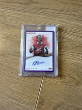 2023-24 Topps Arsenal Forever - Dennis Bergkamp Purple Auto /15