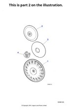 Jaguar Genuine Hub Cap Service