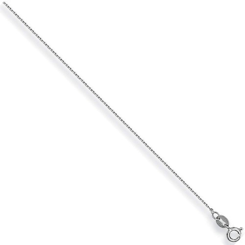 White gold 8mm - white, cut