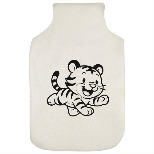 Cute baby tiger hot water - baby,