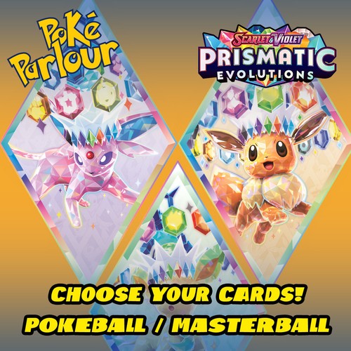 Pokemon prismatic evolutions - pokemon,