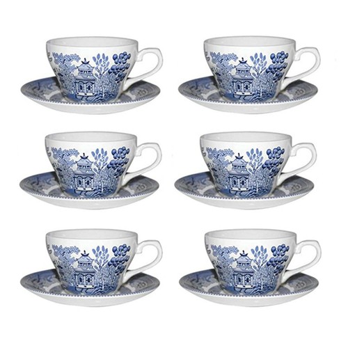 Churchill china blue willow - churchill,