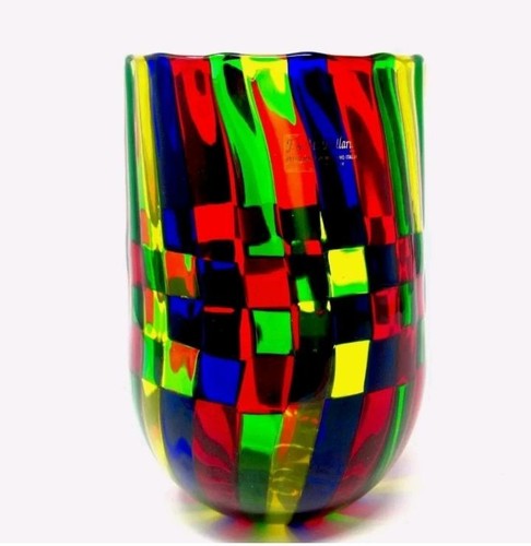 Rare signed murano ballarin - v,