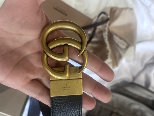 Gucci vintage leather - gucci, belt
