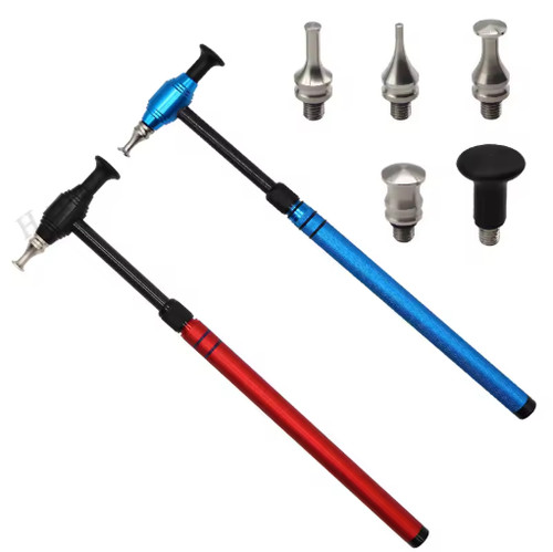 Car dent repair - car, hammer