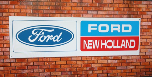 Ford new holland banner - new,