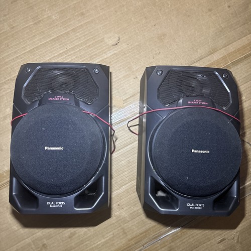 Two panasonic ak17 speakers - two, sa-ak17
