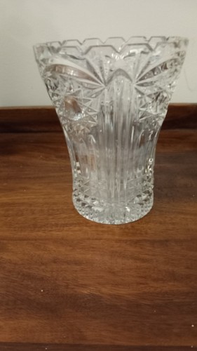 Vintage hobstar button crystal - vintage,
