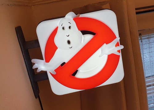 Ghostbusters wall lamp - 3d,