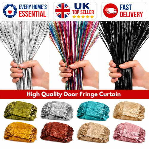 Hanging glitter curtains - hanging,