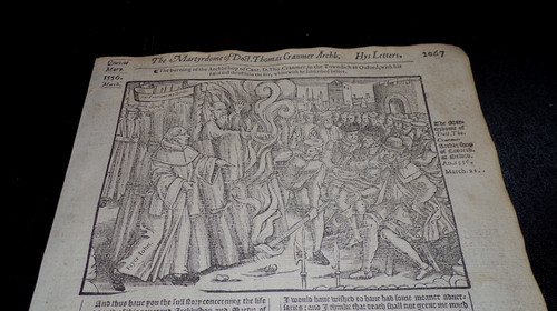 1570 foxes book martyrs 2nd - book, of