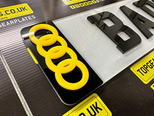 2x 4D Acrylic Stylish Car