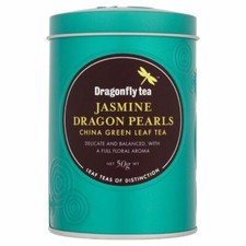 Dragonfly Tea Leaf Tea of Distinction Jasmine Dragon Pearls Green Tea - 50g
