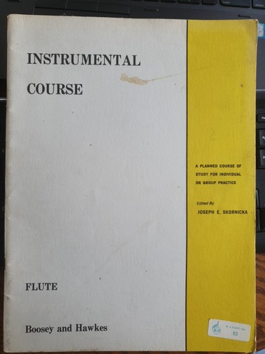 Instrumental course flute - instrumental,