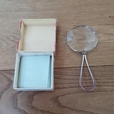 Handheld Magnifier Magnifying Glass Reading folding handle