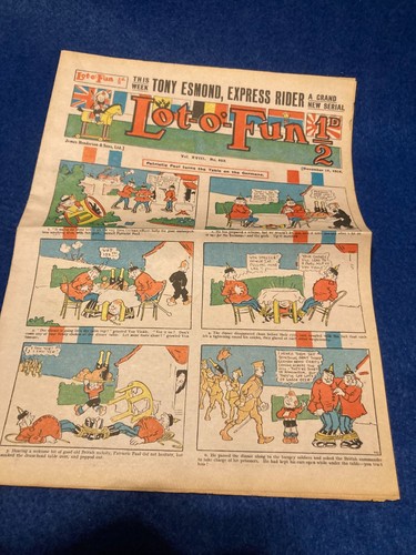 Ww1 comic lot - comic, fun