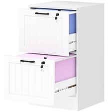 HOMCOM Vertical Filing Cabinet