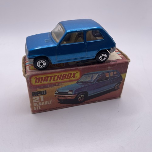 Matchbox renault 5tl blue - matchbox,